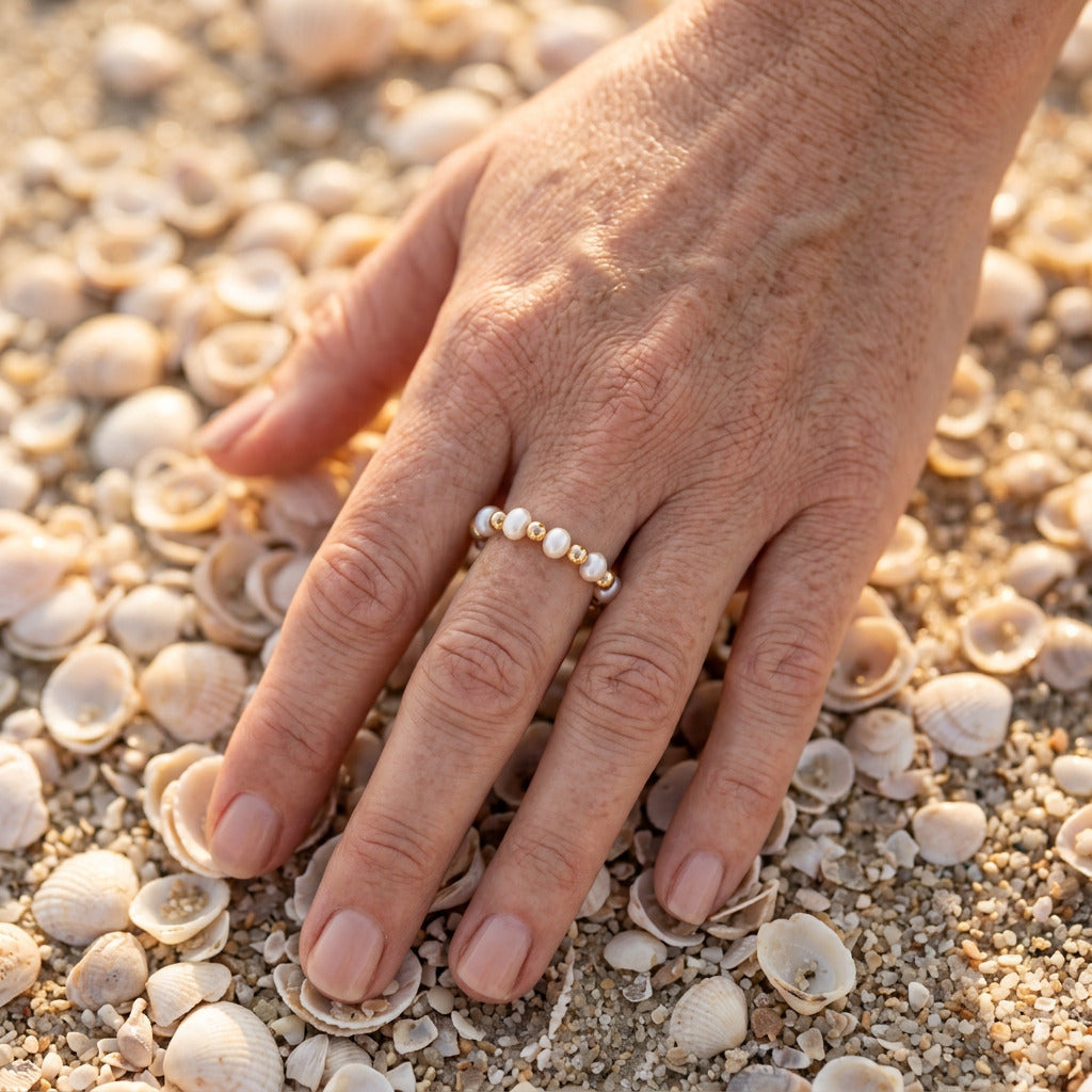 ANELLO DI PERLA CLASSICO