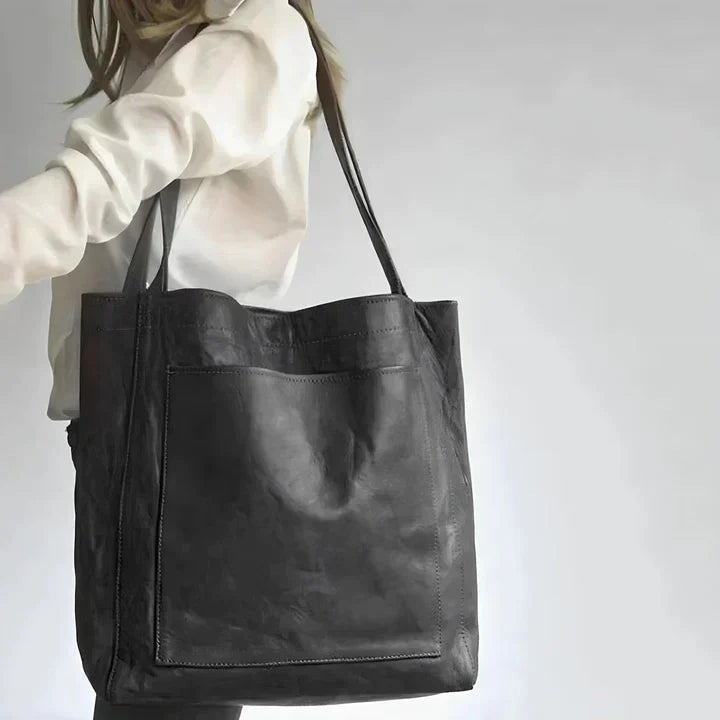 THESSALIE | BORSA TOTE IN PELLE CLASSICA