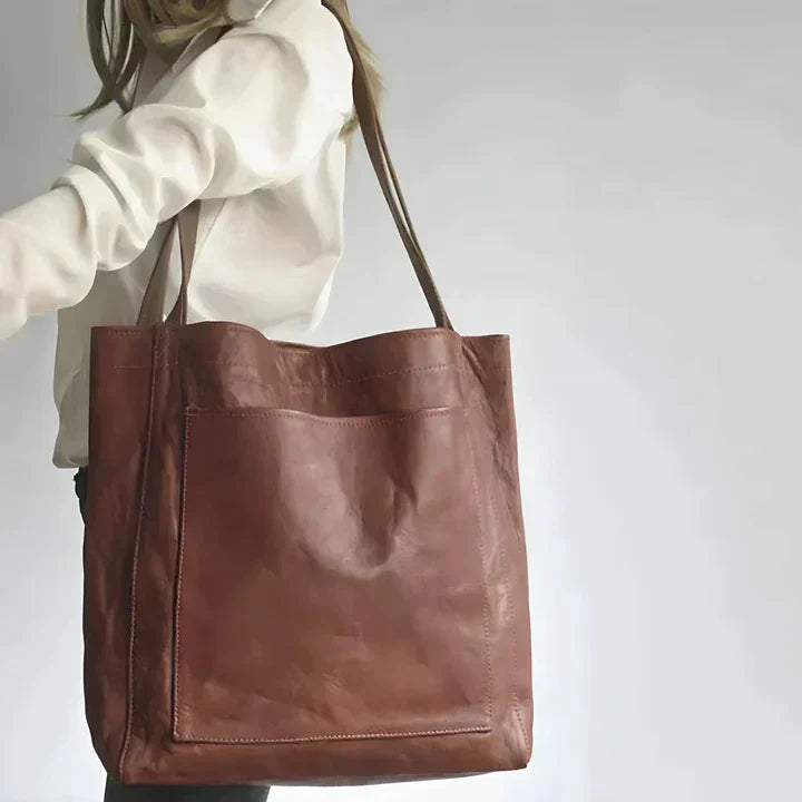 THESSALIE | BORSA TOTE IN PELLE CLASSICA