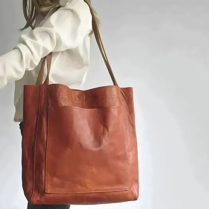 THESSALIE | BORSA TOTE IN PELLE CLASSICA