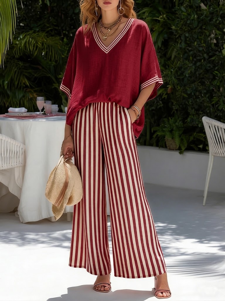 ALIRA | SET DA DUE IN LINO A RIGHE