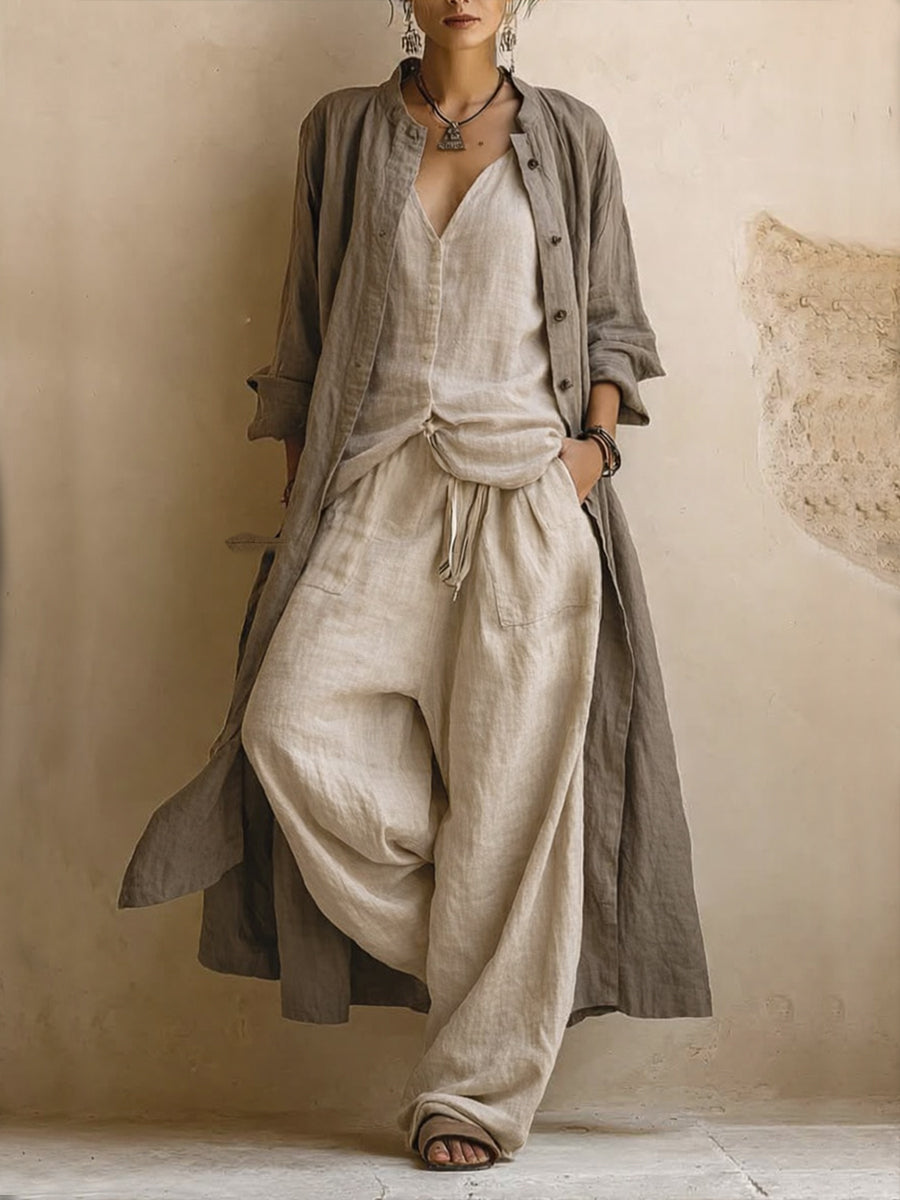 SIENNA | SET DI TRE PEZZI A STRATI