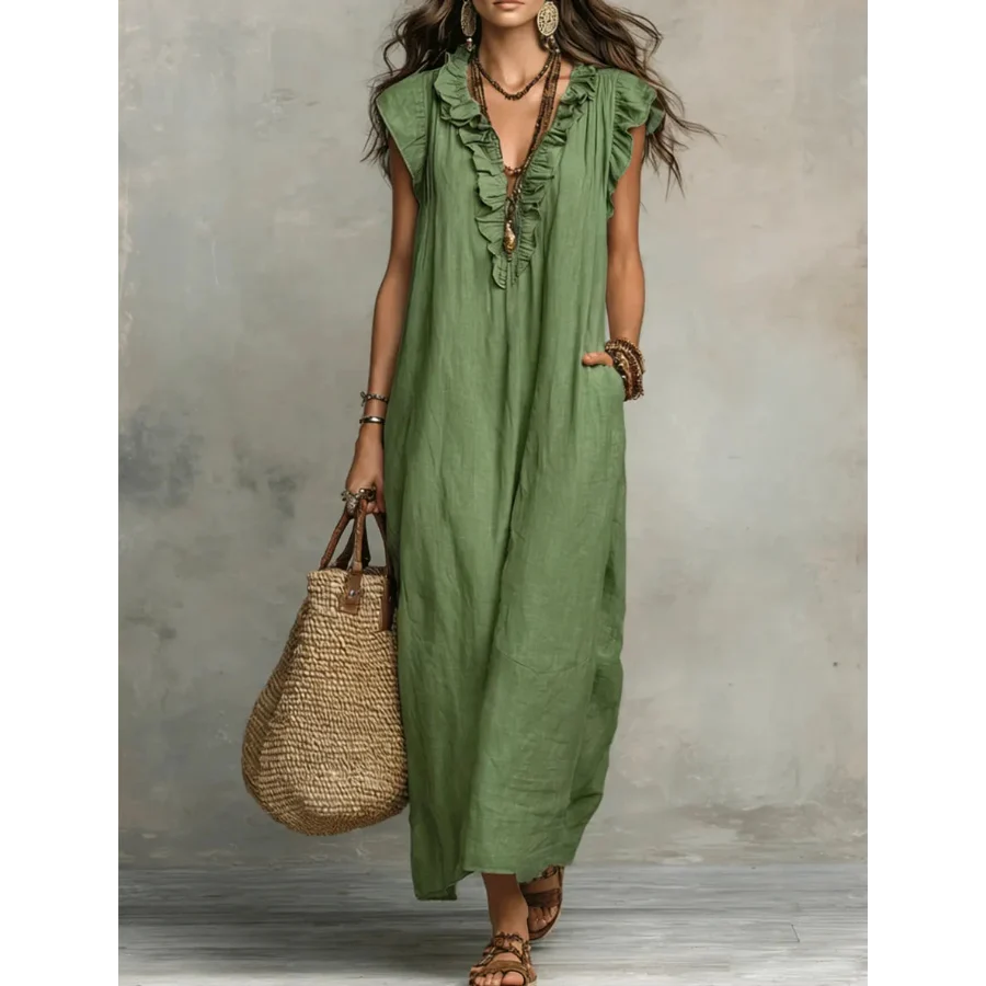 ZOEY | VESTITO LUNGO BOHEMIEN