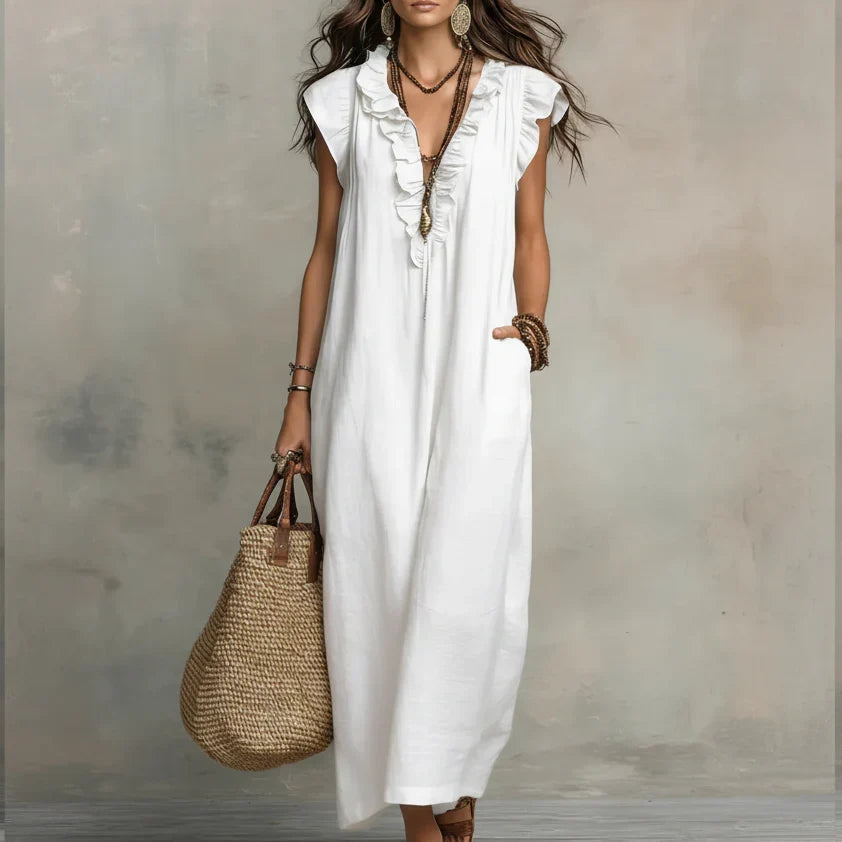 ZOEY | VESTITO LUNGO BOHEMIEN