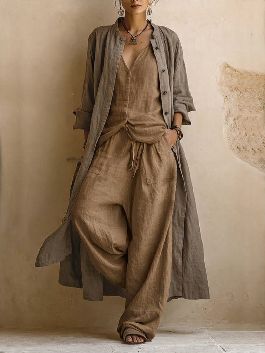 SIENNA | SET DI TRE PEZZI A STRATI