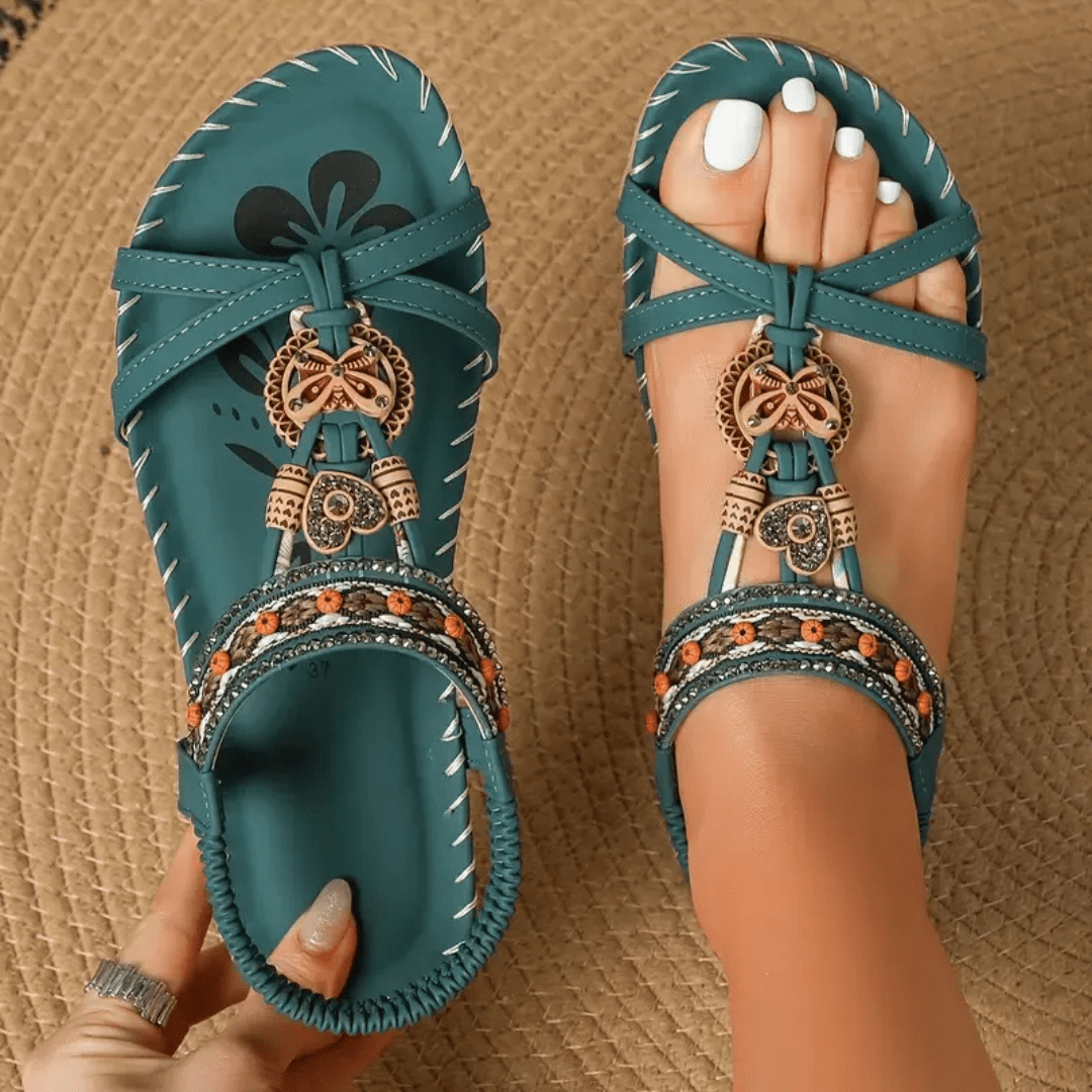 SIENNA | SANDALI ORTOPEDICI IN STILE IBIZA