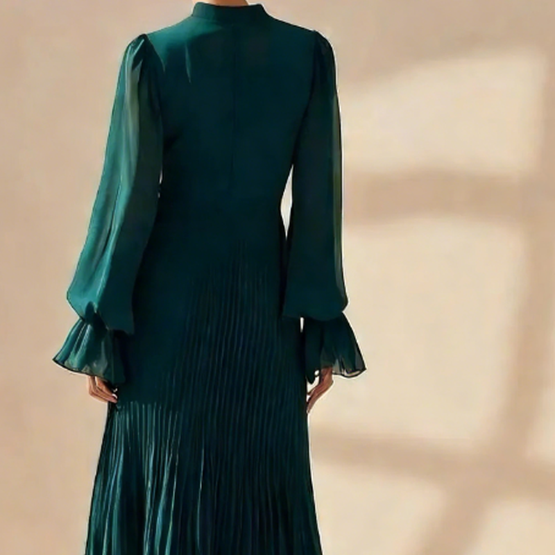 DIANNA™ ABITO MIDI PLISSETTATO